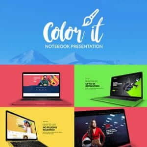 3D笔记本电脑主题展示AE模板-伊丞小站(YLIMHS.COM)