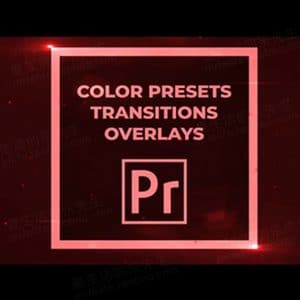 32个调色8个转场Pr预设+10个叠加元素-伊丞小站（YLIMHS.COM）