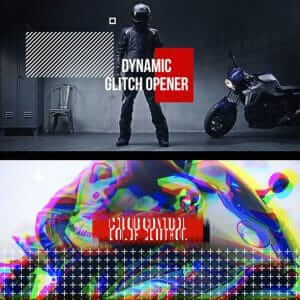 动态信号故障错乱活动事件宣传开场Pr模板-伊丞小站（YLIMHS.COM）