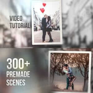 唯美婚礼电子相册幻灯视频Pr模板-伊丞小站（YLIMHS.COM）