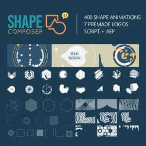 AE模板+脚本400+创意图形元素MG动画-伊丞小站(YLIMHS.COM)