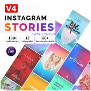 竖屏手机社交媒体促销动画场景AE模板-伊丞小站（YLIMHS.COM）