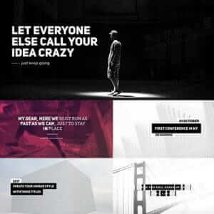 15款文字字幕动画AE模板-伊丞小站（YLIMHS.COM）