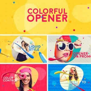 动感开场片头AE模板-伊丞小站(YLIMHS.COM)