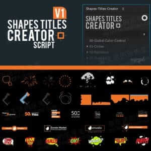 350组MG图形动画元素文字标题动画AE脚本+AE模板-伊丞小站（YLIMHS.COM）