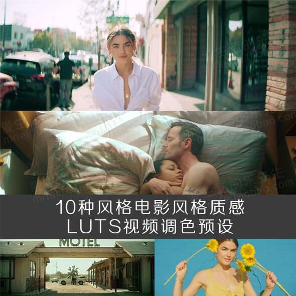 10个电影风格质感 LUTS视频调色预设(AE/Pr/FCPX)-伊丞小站（YLIMHS.COM）