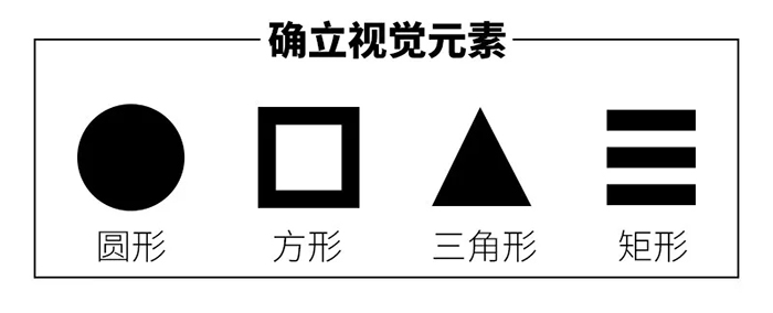 【配色海报制作】红蓝撞色的几何形状