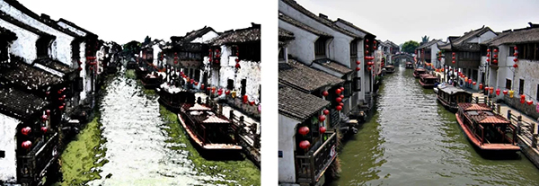 PS水墨画效果教程:滤镜打造青花瓷意境的水墨画