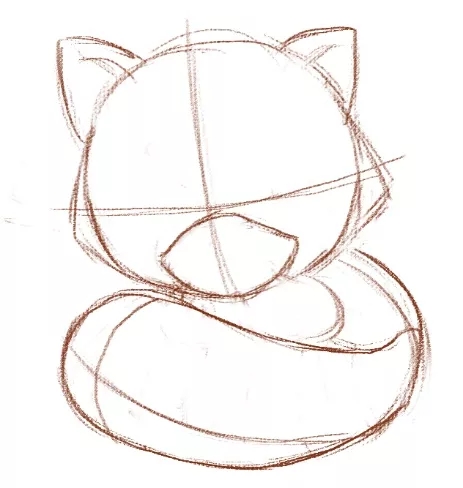 【PS彩铅效果教程】简单几步教你绘制Q版彩铅小熊猫