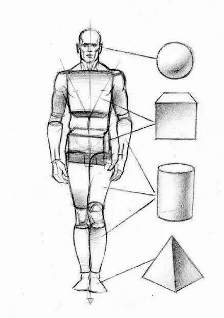 影视原画角色教程：几何元素的应用