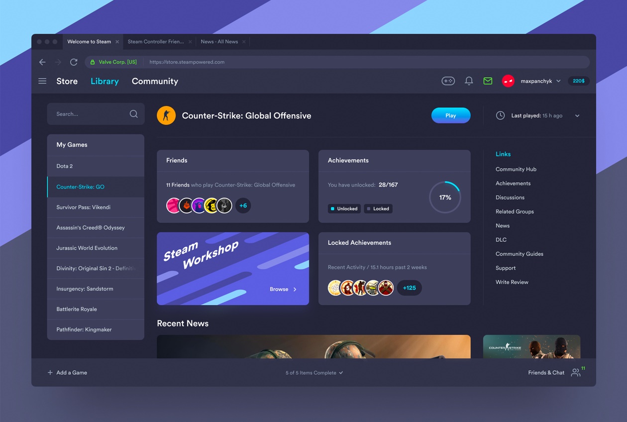 ui设计教程：深色界面该如何设计