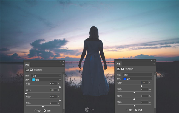 PS后期修图教程：教你快速打造唯美日落