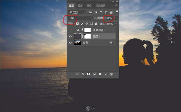 PS后期修图教程：教你快速打造唯美日落