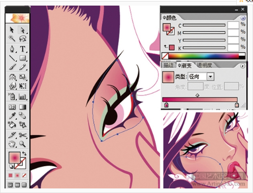 AI人物插画教程：如何绘制潮流女孩