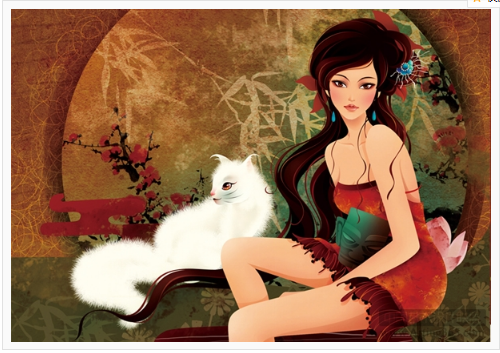 AI人物插画教程：如何绘制潮流女孩