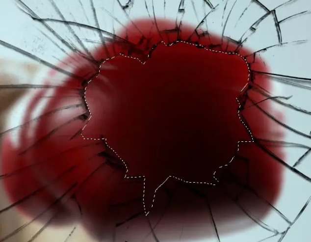 PS教程案例:用PS快速制作破碎玻璃效果