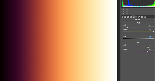 利用PS分离色调工具调色教程