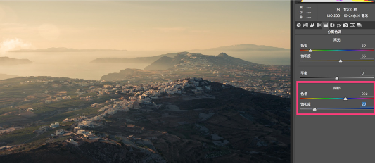 利用PS分离色调工具调色教程