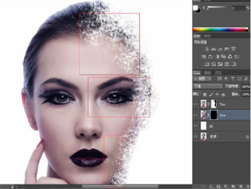 ps教程:酷炫分散颗粒海报制作图文教程