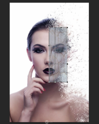 ps教程:酷炫分散颗粒海报制作图文教程