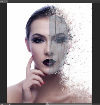 ps教程:酷炫分散颗粒海报制作图文教程