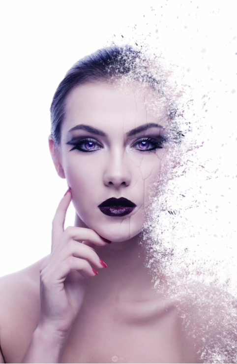 ps教程:酷炫分散颗粒海报制作图文教程