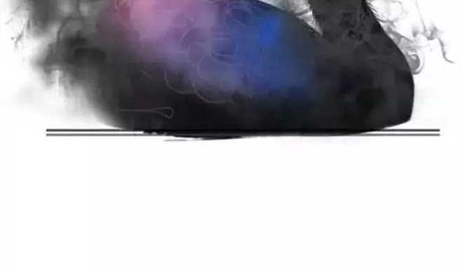 PS海报制作教程:打造墨染黑天鹅