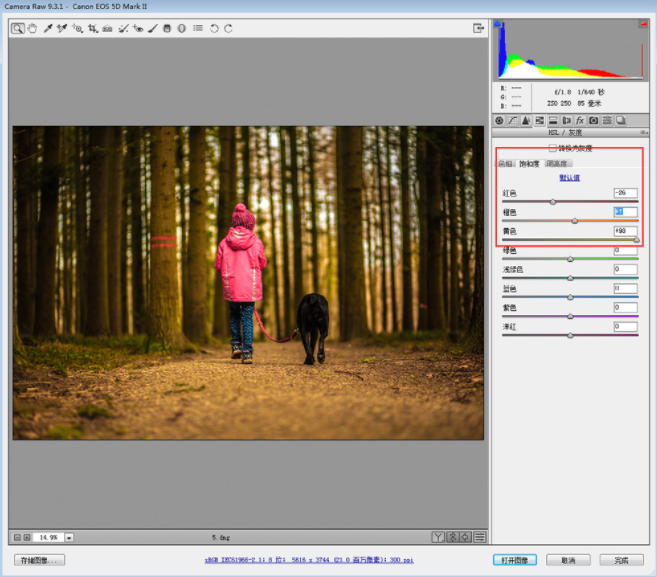 PS调色教程:如何调出黄昏逆光暖色调