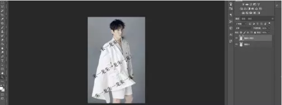 PS快速去水印的几种方法