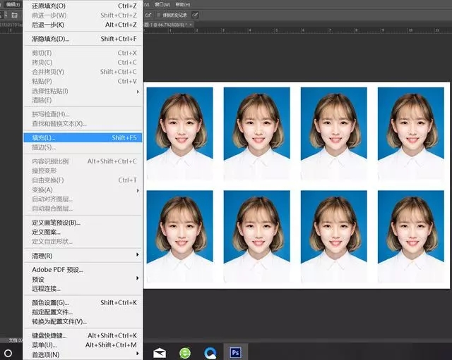 PS技巧教程：如何制作证件照并更换背景色？