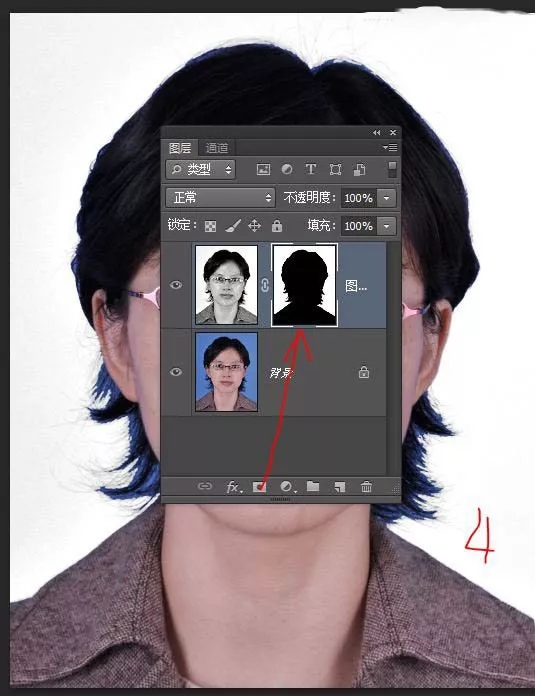 PS技巧教程：如何制作证件照并更换背景色？