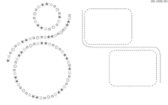 PS路径文字排版教程