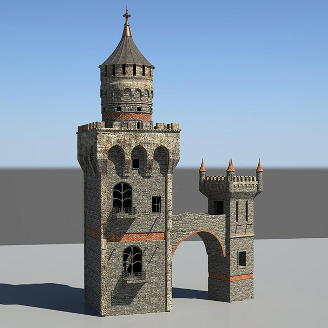 场景模型教程:"蒸汽朋克"之城制作解析