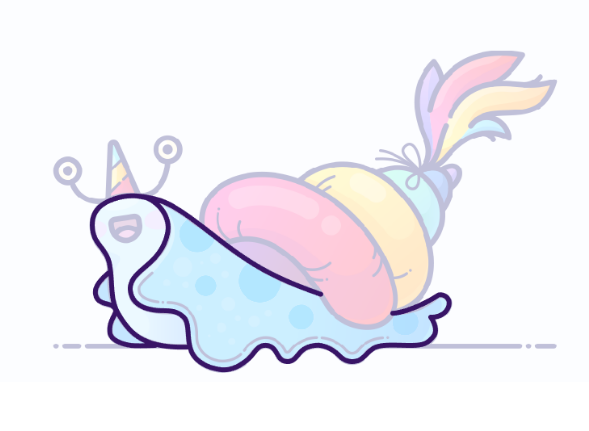 教你如何制作一个彩色的可爱小蜗牛