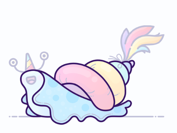 教你如何制作一个彩色的可爱小蜗牛