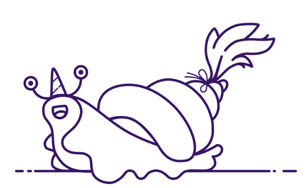 教你如何制作一个彩色的可爱小蜗牛