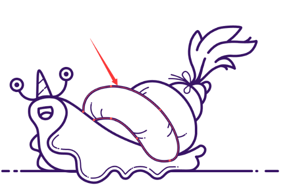 教你如何制作一个彩色的可爱小蜗牛