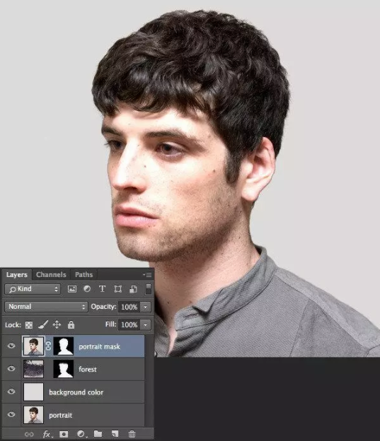 PS教程:制作炫酷双重曝光海报效果!