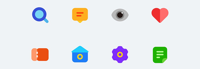 图标设计教程:面性图标设计方法详解