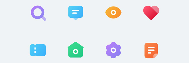 图标设计教程:面性图标设计方法详解