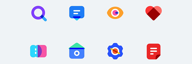 图标设计教程:面性图标设计方法详解