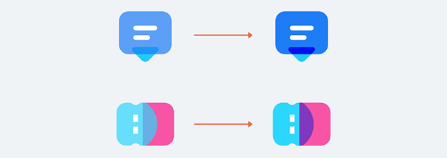 图标设计教程:面性图标设计方法详解