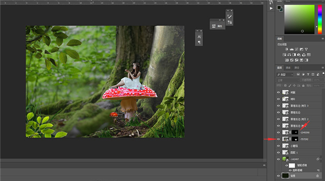 PS合成教程：森林中的魔法精灵