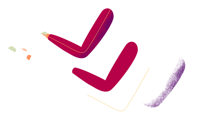 噪点插画：用PS给滑板车人像添加噪点