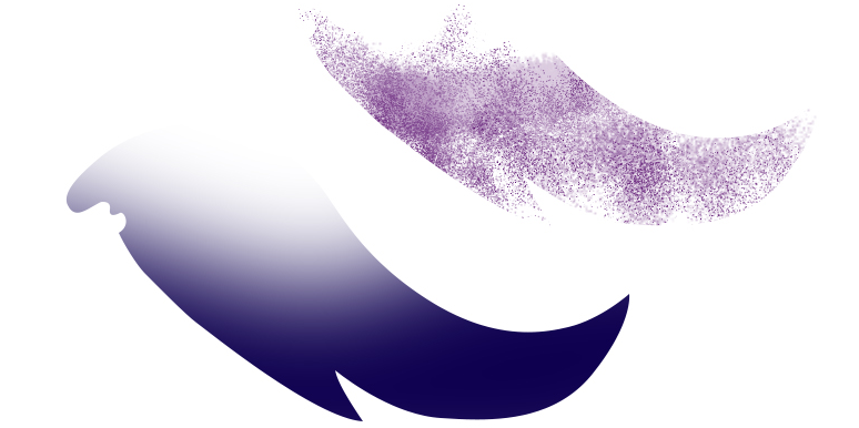 噪点插画：用PS给滑板车人像添加噪点