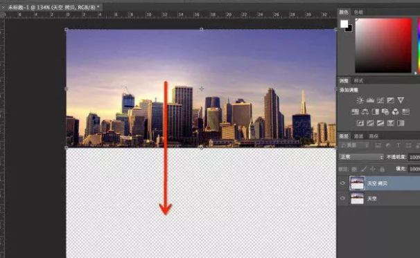 PS制作倒影的波纹效果教程