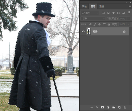 创意合成:用ps合成创意的二次曝光海报