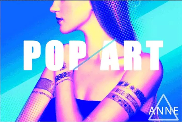 PS海报教程：制作绚丽的波普风艺术海报