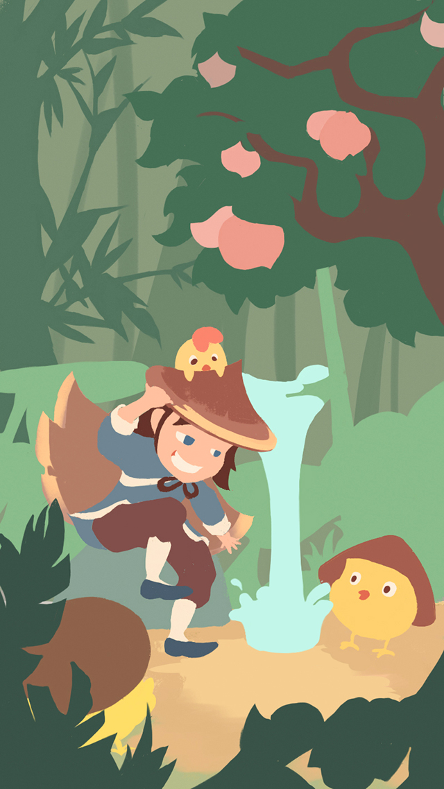 手绘海报教程：谷雨节气海报绘制解析