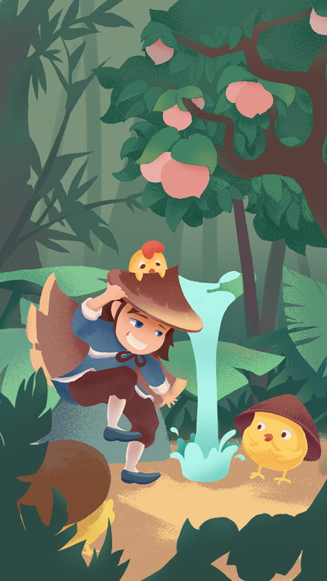 手绘海报教程：谷雨节气海报绘制解析